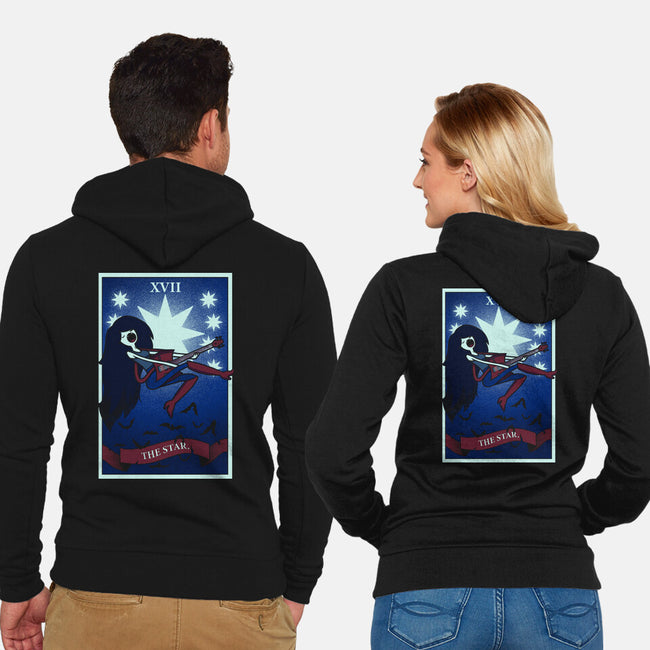 Vampire Queen Of Ooo-Unisex-Zip-Up-Sweatshirt-grevalra