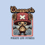 Chopper Fitness-Womens-Basic-Tee-glitchygorilla