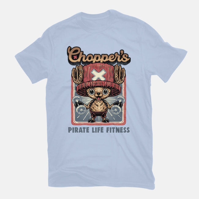Chopper Fitness-Womens-Basic-Tee-glitchygorilla