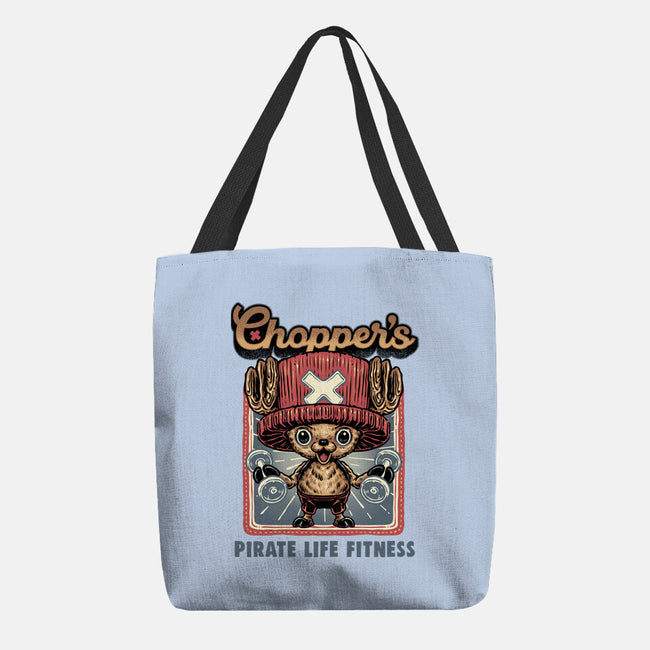 Chopper Fitness-None-Basic Tote-Bag-glitchygorilla