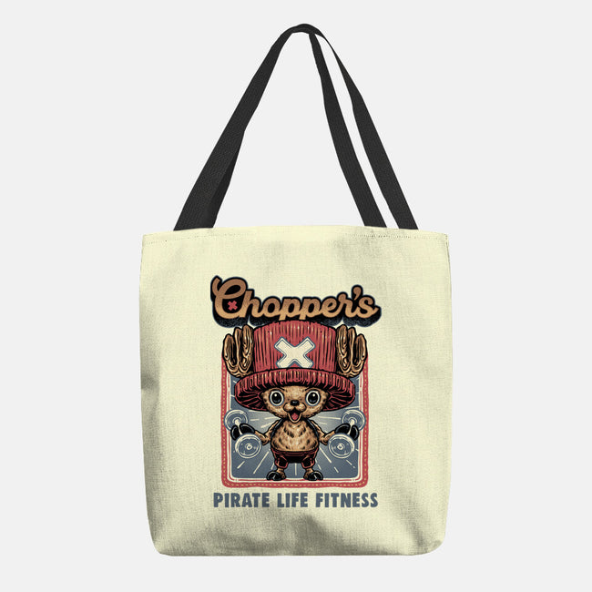 Chopper Fitness-None-Basic Tote-Bag-glitchygorilla