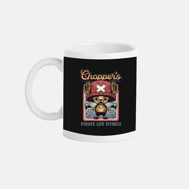 Chopper Fitness-None-Mug-Drinkware-glitchygorilla