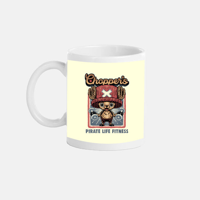 Chopper Fitness-None-Mug-Drinkware-glitchygorilla
