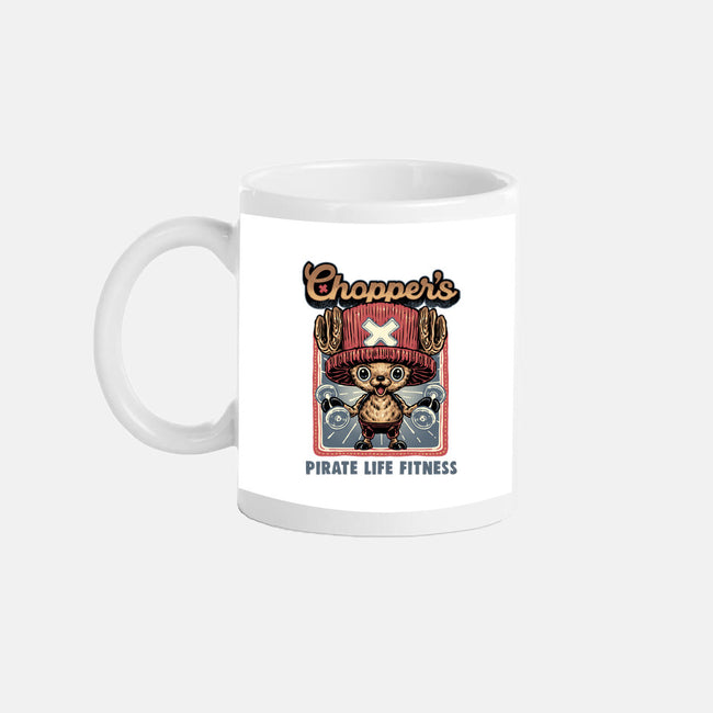 Chopper Fitness-None-Mug-Drinkware-glitchygorilla