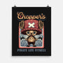 Chopper Fitness-None-Matte-Poster-glitchygorilla