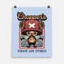 Chopper Fitness-None-Matte-Poster-glitchygorilla
