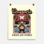 Chopper Fitness-None-Matte-Poster-glitchygorilla