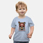 Chopper Fitness-Baby-Basic-Tee-glitchygorilla