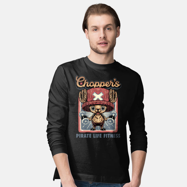 Chopper Fitness-Mens-Long Sleeved-Tee-glitchygorilla