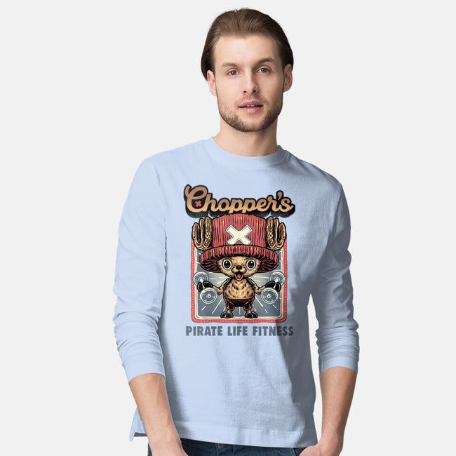 Chopper Fitness-Mens-Long Sleeved-Tee-glitchygorilla