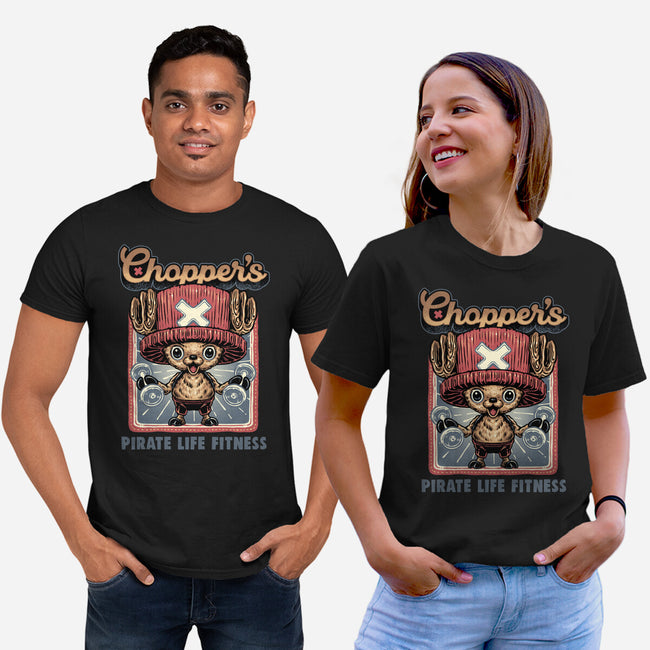 Chopper Fitness-Unisex-Basic-Tee-glitchygorilla