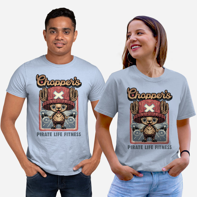 Chopper Fitness-Unisex-Basic-Tee-glitchygorilla
