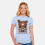 Chopper Fitness-Womens-Fitted-Tee-glitchygorilla