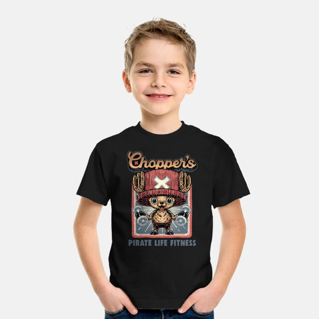 Chopper Fitness-Youth-Basic-Tee-glitchygorilla