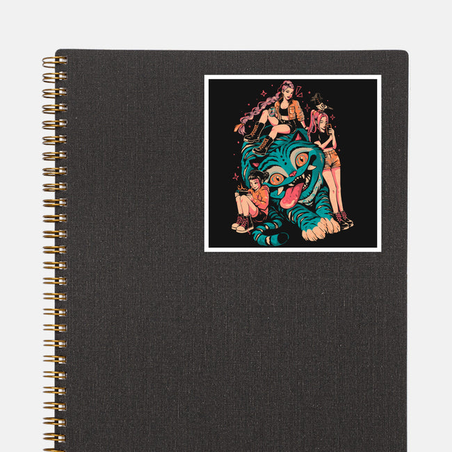 Demon Pillow-None-Glossy-Sticker-Arigatees