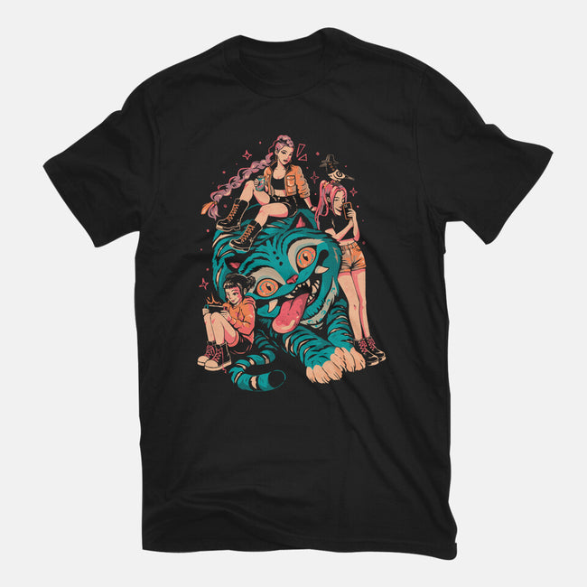 Demon Pillow-Womens-Basic-Tee-Arigatees