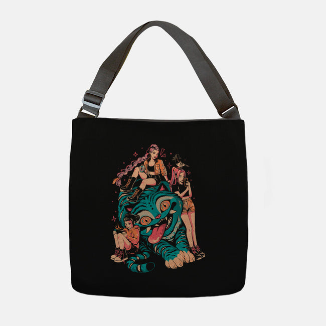 Demon Pillow-None-Adjustable Tote-Bag-Arigatees