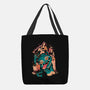 Demon Pillow-None-Basic Tote-Bag-Arigatees