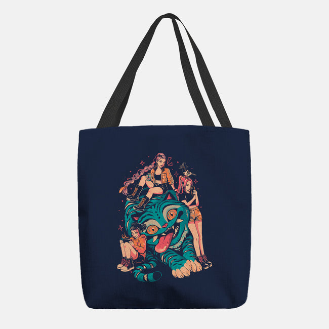 Demon Pillow-None-Basic Tote-Bag-Arigatees