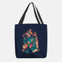 Demon Pillow-None-Basic Tote-Bag-Arigatees