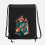 Demon Pillow-None-Drawstring-Bag-Arigatees