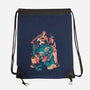 Demon Pillow-None-Drawstring-Bag-Arigatees