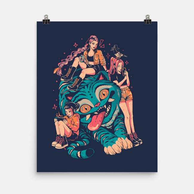 Demon Pillow-None-Matte-Poster-Arigatees