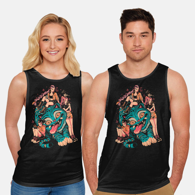 Demon Pillow-Unisex-Basic-Tank-Arigatees