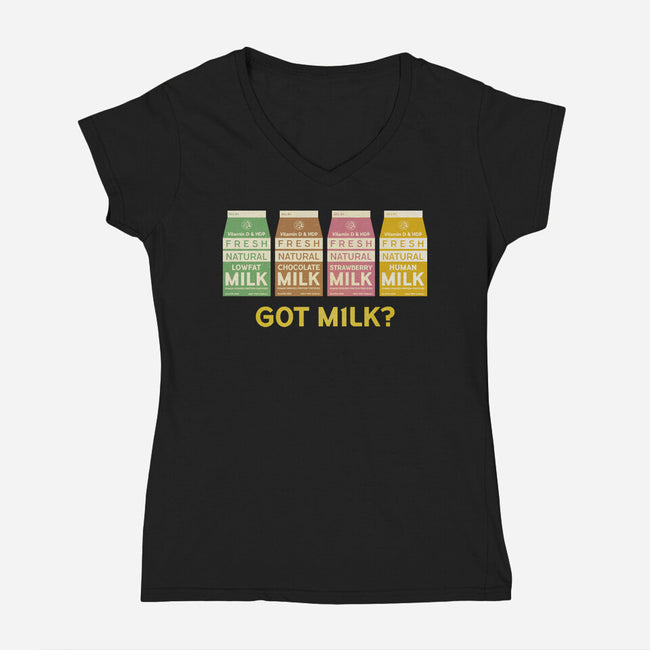 Got M1lk-Womens-V-Neck-Tee-kg07