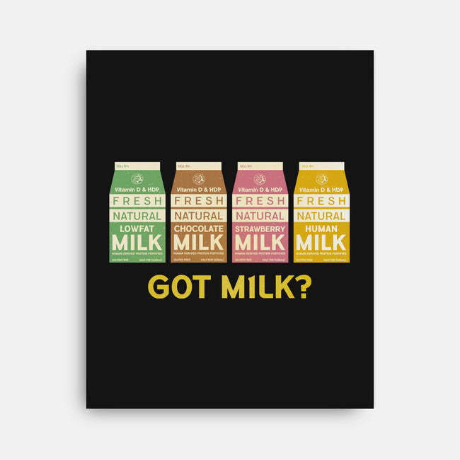 Got M1lk-None-Stretched-Canvas-kg07