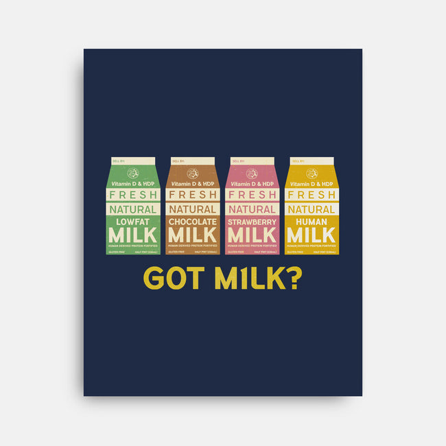 Got M1lk-None-Stretched-Canvas-kg07