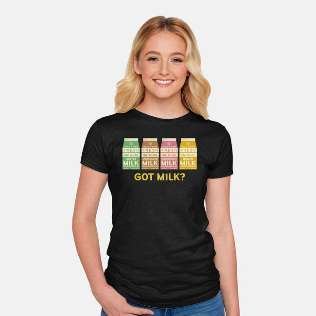 Got M1lk-Womens-Fitted-Tee-kg07