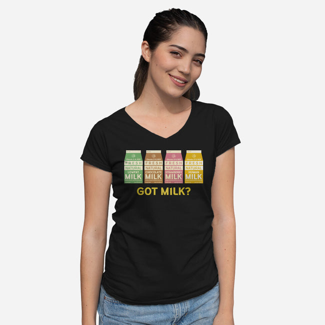 Got M1lk-Womens-V-Neck-Tee-kg07