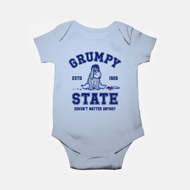 Grumpy State-Baby-Basic-Onesie-kg07