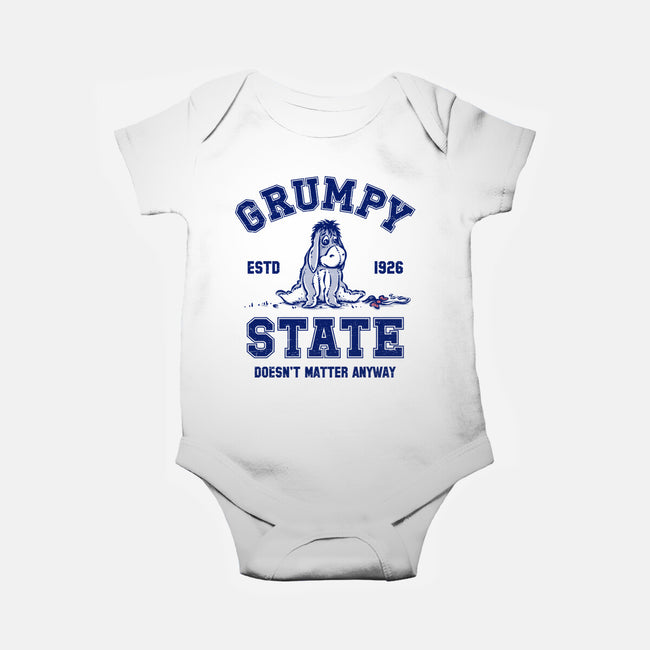 Grumpy State-Baby-Basic-Onesie-kg07