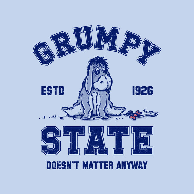 Grumpy State-None-Glossy-Sticker-kg07