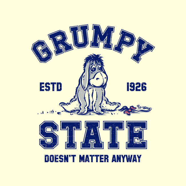 Grumpy State-None-Drawstring-Bag-kg07