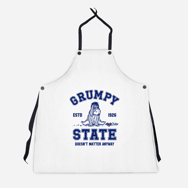 Grumpy State-Unisex-Kitchen-Apron-kg07