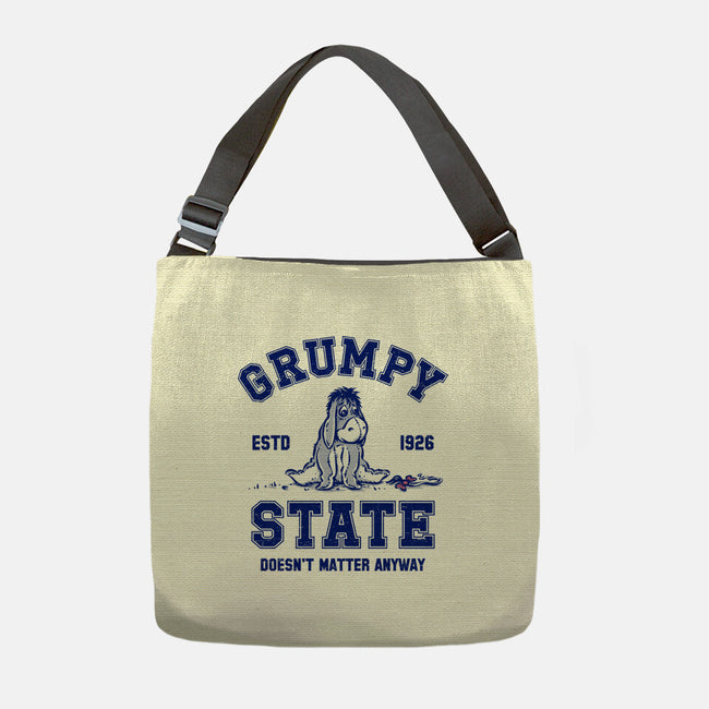 Grumpy State-None-Adjustable Tote-Bag-kg07