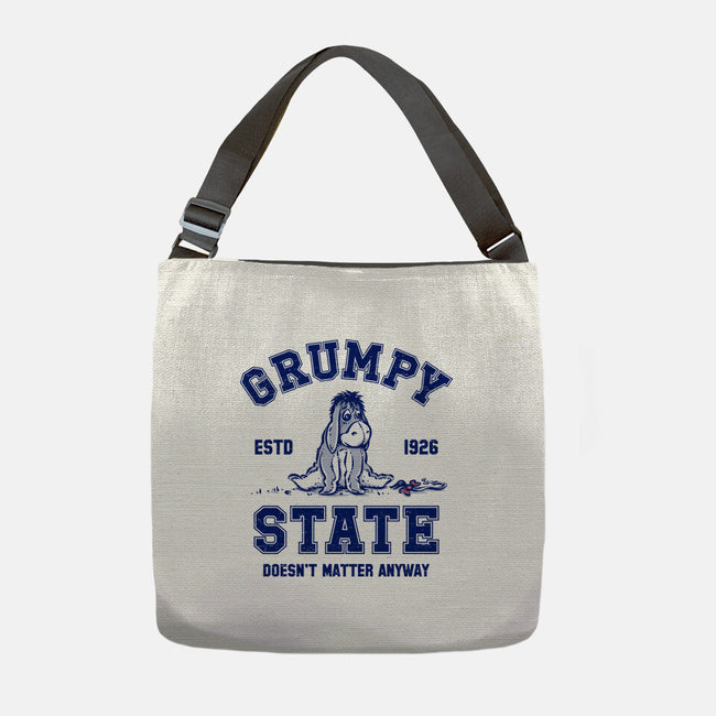 Grumpy State-None-Adjustable Tote-Bag-kg07