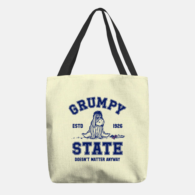 Grumpy State-None-Basic Tote-Bag-kg07
