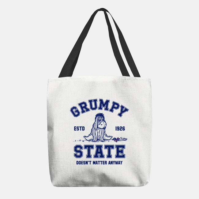 Grumpy State-None-Basic Tote-Bag-kg07