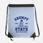 Grumpy State-None-Drawstring-Bag-kg07