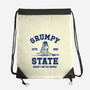 Grumpy State-None-Drawstring-Bag-kg07