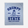 Grumpy State-None-Fleece-Blanket-kg07