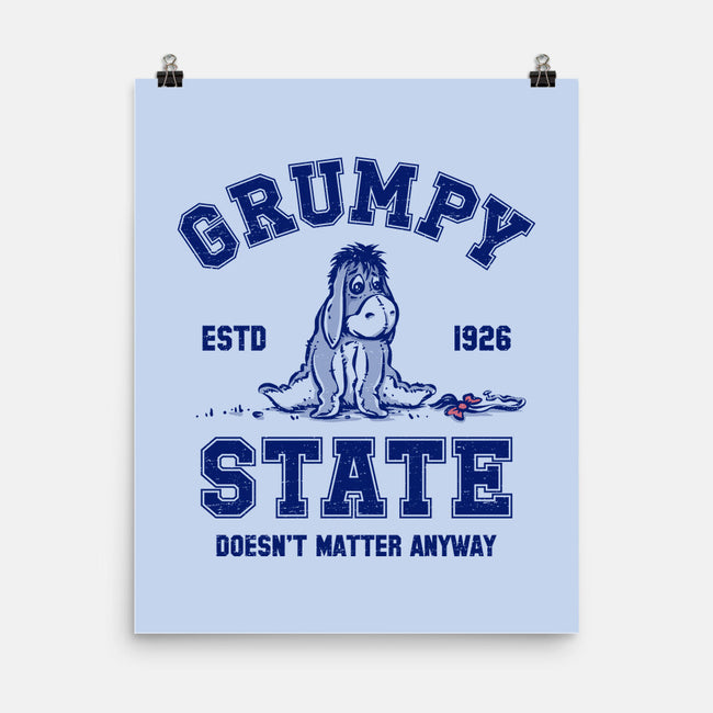 Grumpy State-None-Matte-Poster-kg07