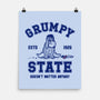 Grumpy State-None-Matte-Poster-kg07