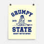 Grumpy State-None-Matte-Poster-kg07