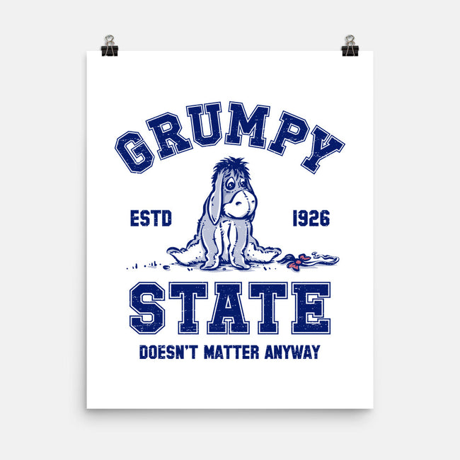 Grumpy State-None-Matte-Poster-kg07