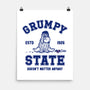 Grumpy State-None-Matte-Poster-kg07